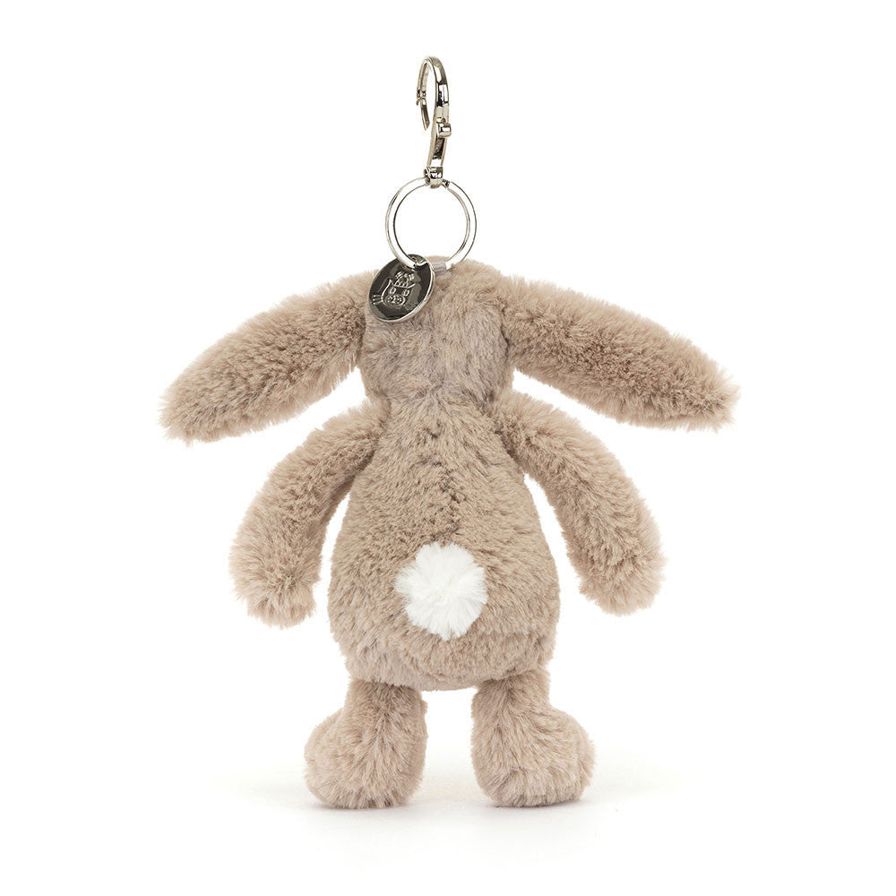 Bashful Beige Bunny Bag Charm - US 3947