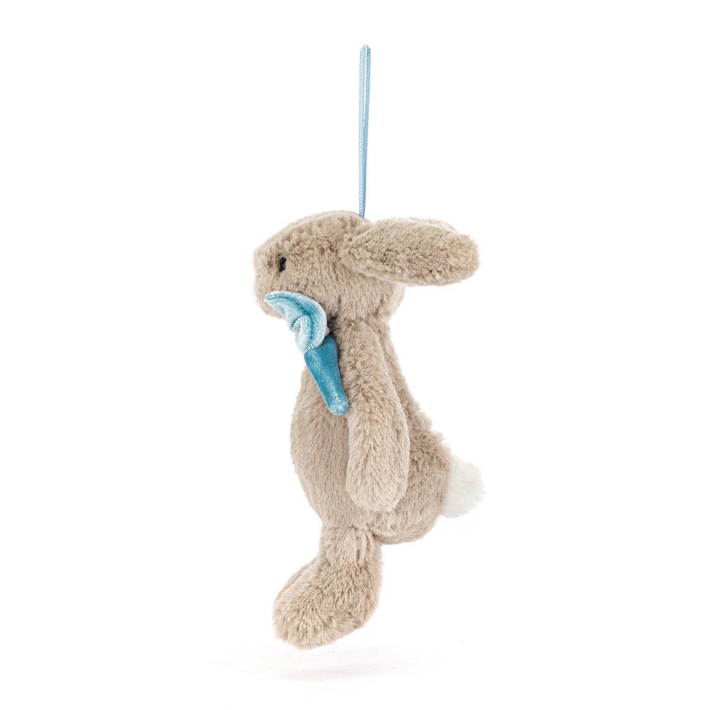 Bashful Beige Bunny Decoration - US 3796