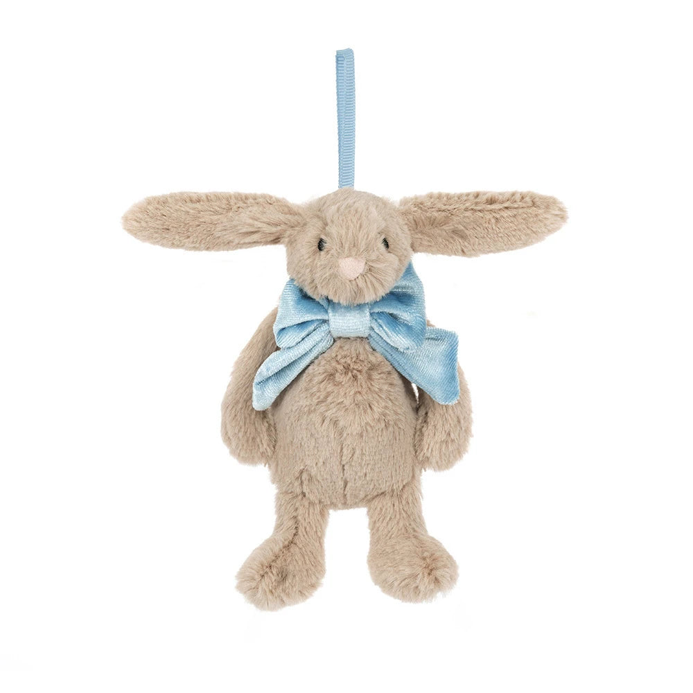 Bashful Beige Bunny Decoration - US 3796