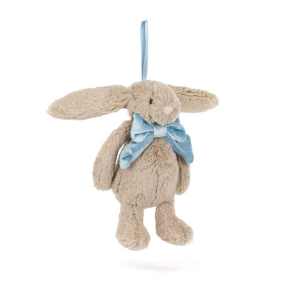 Bashful Beige Bunny Decoration - US 3796