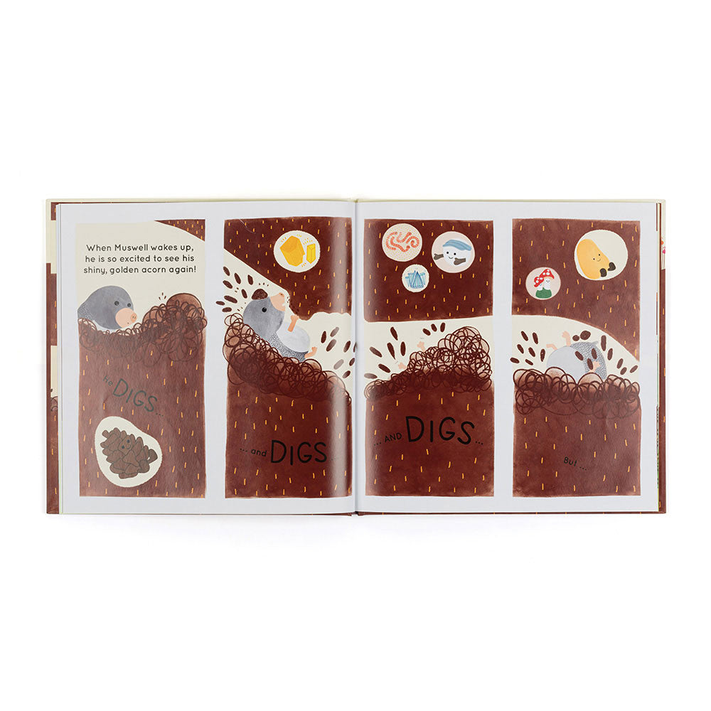 Muswell Mole And The Buried Treasure Book - US 5313