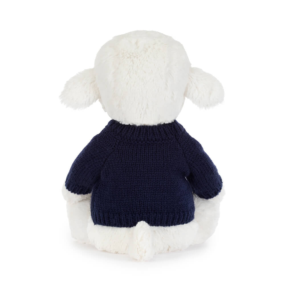 Skipson Lamb With Personalized Navy Jumper - US 4782