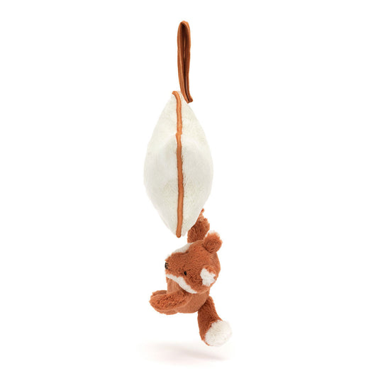 Bashful Fox Cub Musical Pull - US 3476