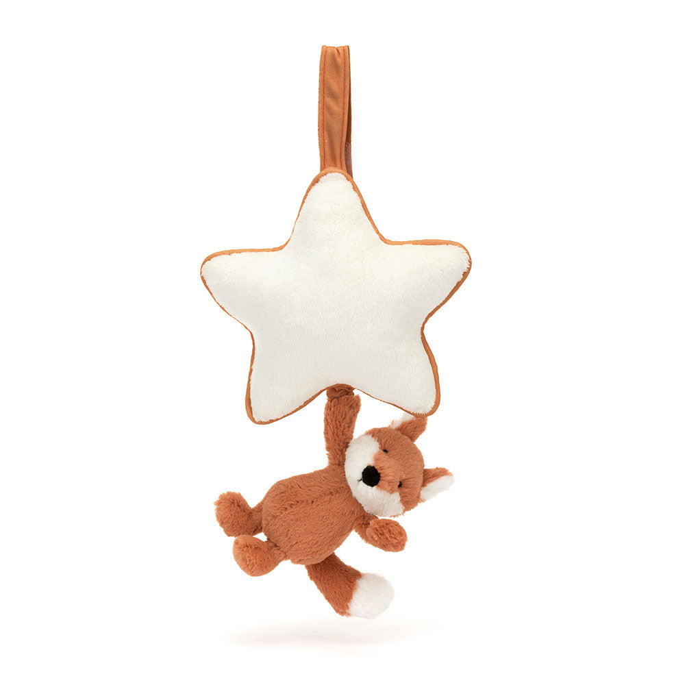 Bashful Fox Cub Musical Pull - US 3476
