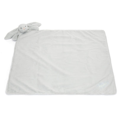 Personalized Bashful Silver Bunny Blankie - US 1865