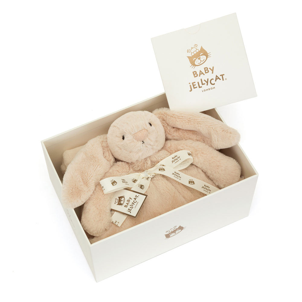 Personalized Bashful Luxe Bunny Willow Blankie - US 4059
