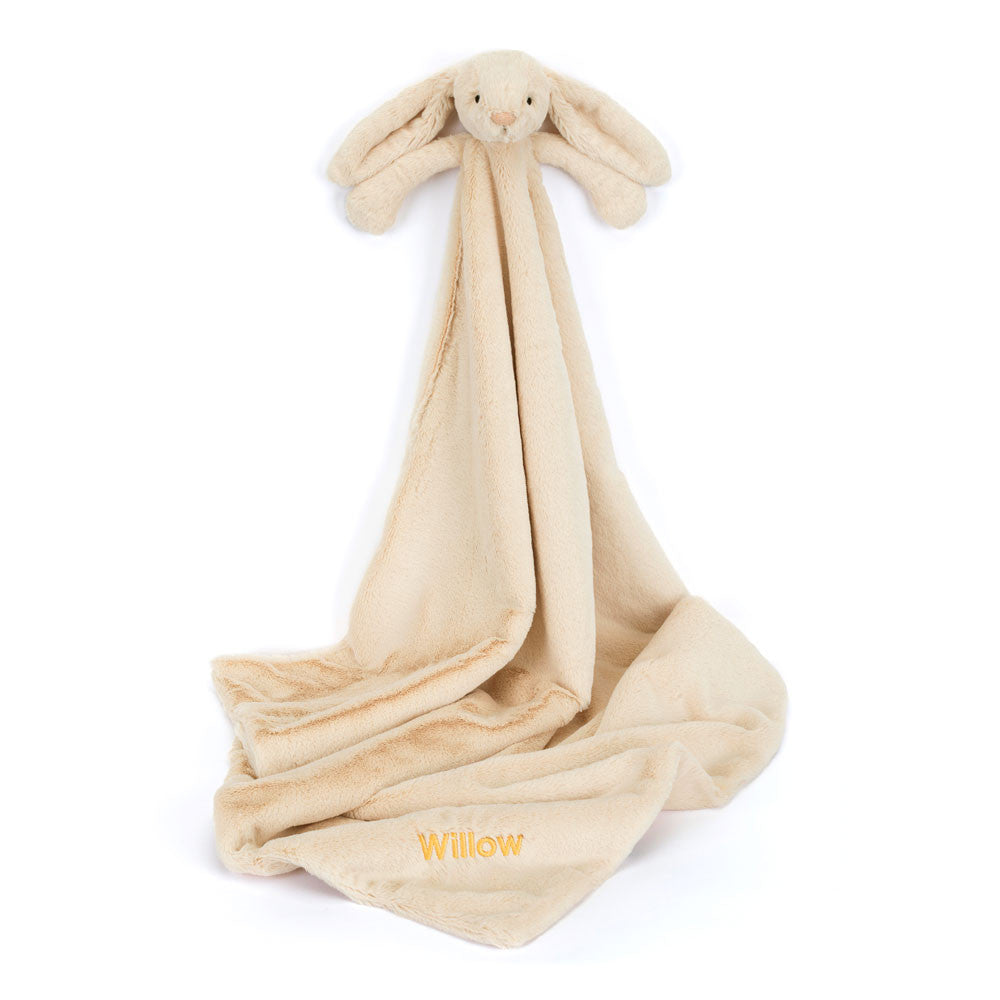 Personalized Bashful Luxe Bunny Willow Blankie - US 4059