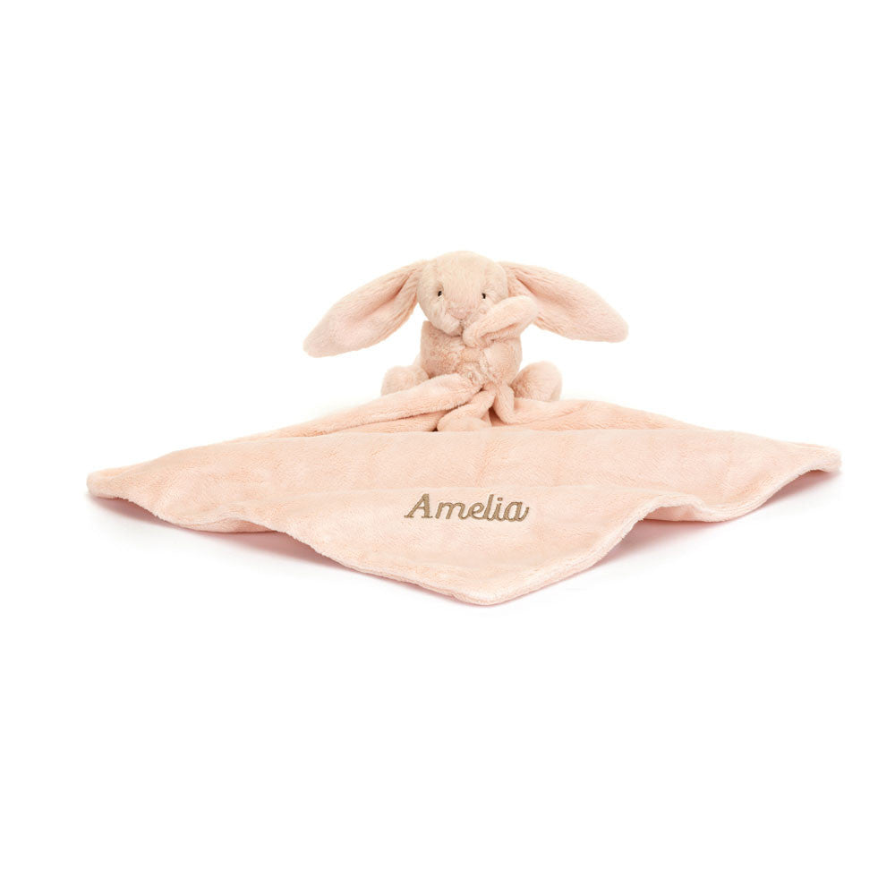 Personalized Bashful Blush Bunny Soother - US 4358