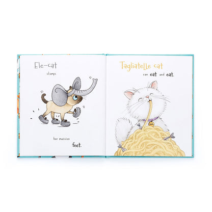 All Kinds Of Cats Book & Jellycat Jack Medium - US 6743