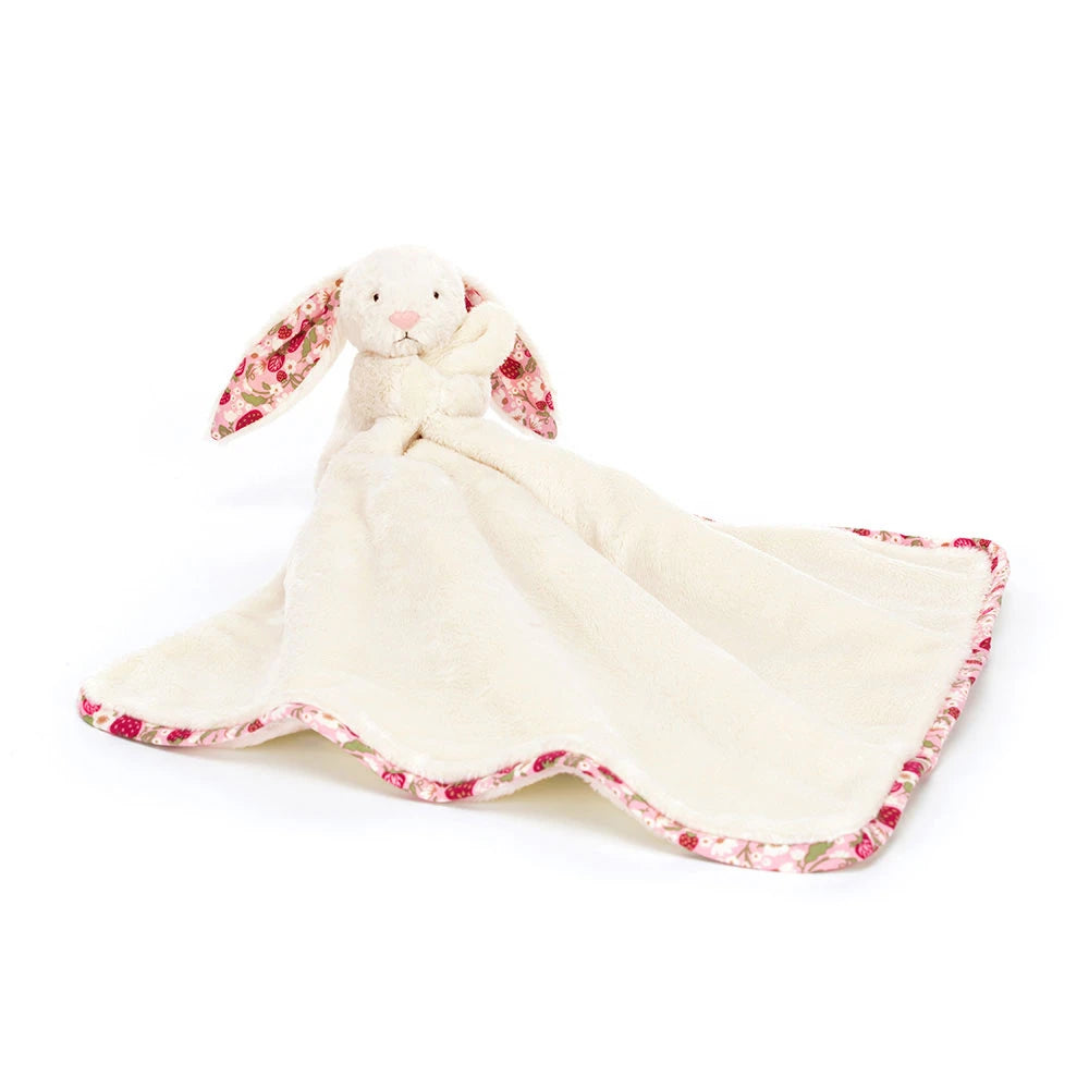 Blossom Cream Bunny 'Berry' Soother - US 4818
