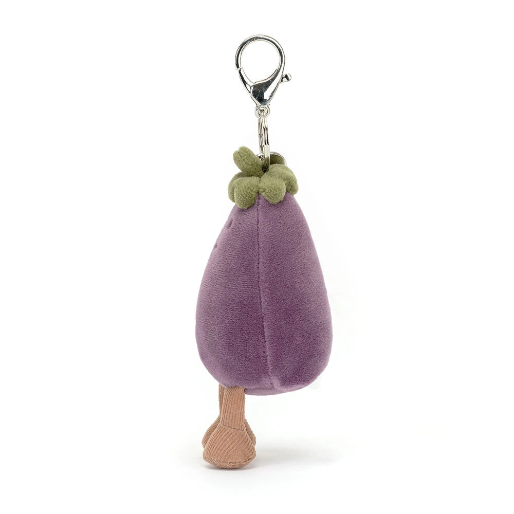 Amuseables Eggplant Bag Charm - US 1196